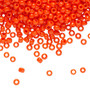 TR-08-50 - 8/0 - TOHO BEADS® - Opaque Sunset Orange - 7.5gm Vial - Glass Round Seed Beads