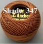 Anchor Pearl Crochet Cotton Size 8 - 10gm Ball - (347)