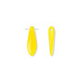 5826 - 15.5 x 5mm - Czech - Opaque Yellow - 1 Strand (Approx 140 beads) - Top Drilled Glass Daggers