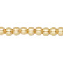 6mm - Celestial Crystal® - Gold - 2 Strands - Round Glass Pearl