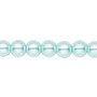 8mm - Celestial Crystal® - Aqua Blue - 2 Strands - Round Glass Pearl