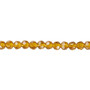 4mm - Celestial Crystal® - Transparent Gold - 1 Strand (approx. 100 Pack)  - 32 Facet Round