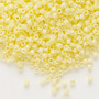 DB2101 - 11/0 - Miyuki Delica - Duracoat® opaque light lime yellow - 7.5gms - Cylinder Seed Beads