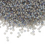 TR-11-176BF - 11/0 - TOHO BEADS® -  Transparent Frosted Rainbow Grey - 50gms - Glass Round Seed Beads