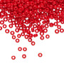 TR-08-45A - 8/0 - TOHO BEADS® - Opaque Cherry Red - 7.5gm Vial - Glass Round Seed Beads