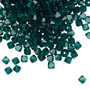 4mm - Preciosa Czech - Emerald - 48pk - Faceted Bicone Crystal