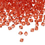 4mm - Preciosa Czech - Transparent Padparadscha - 48pk - Faceted Bicone Crystal