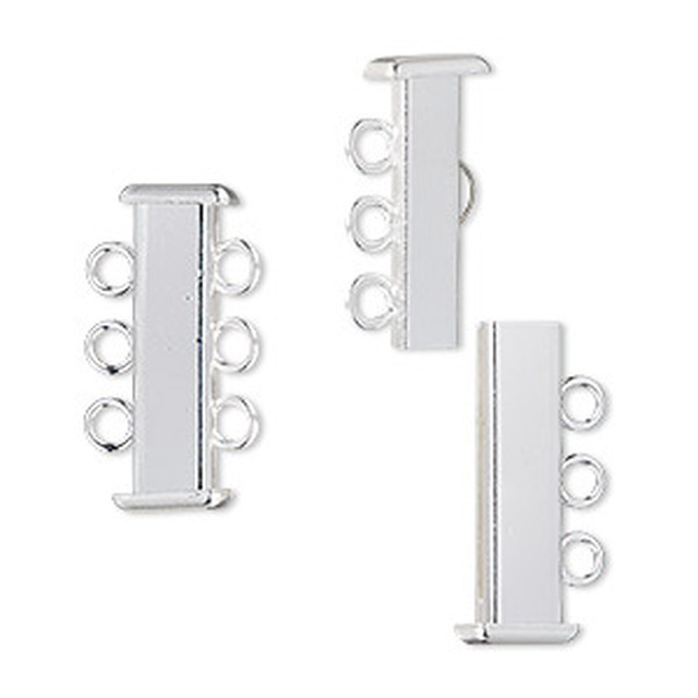 3/4 (18mm) TierraCast E-Hook Clasp, TOGGLE + HOOK CLASPS