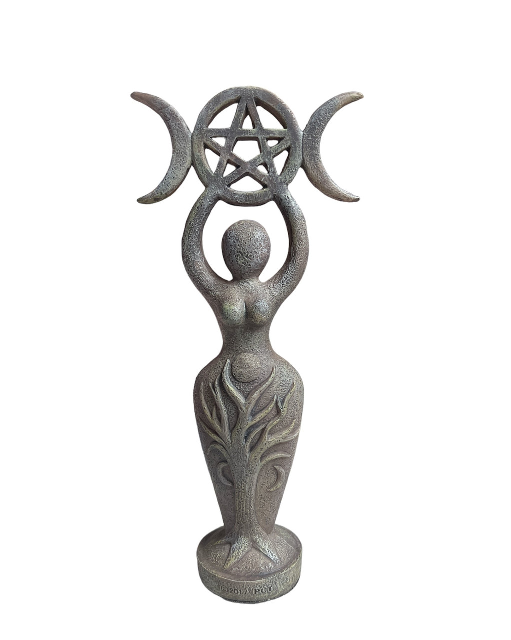 Spiral Goddess figure