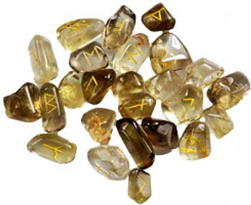 Citrine Rune Set Citrine Rune Set