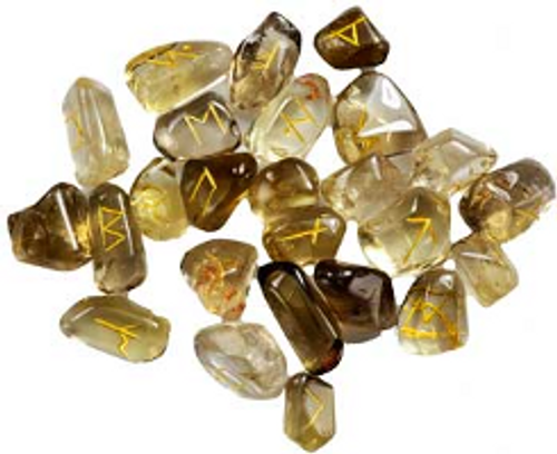 Citrine Rune Set