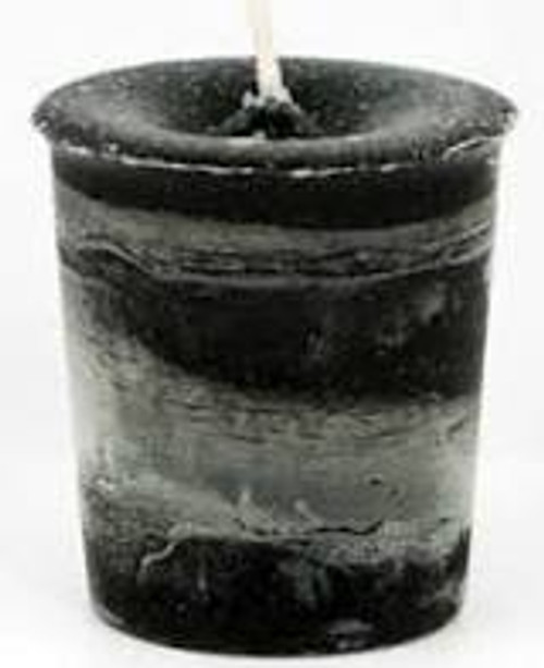 Votive Herbal Candle - Protection (Black)