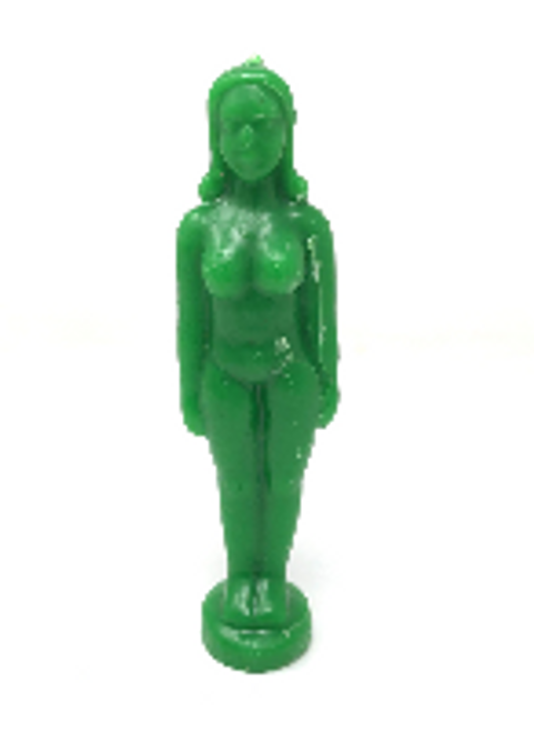 Female Candle, Green