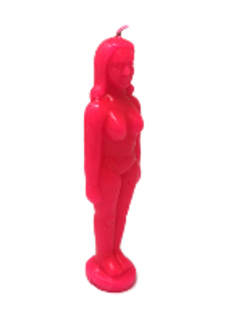 Female Candle, Pink