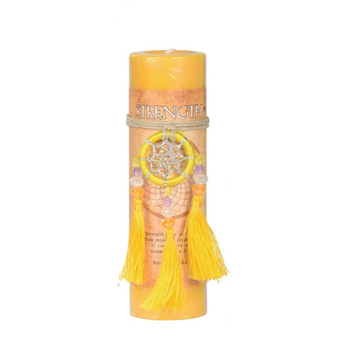 Dreamcatcher Pillar Candle - Strength