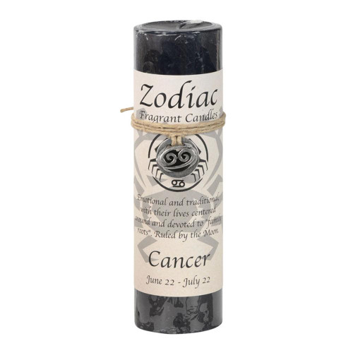 Zodiac Pillar Candle - Cancer Zodiac Pillar Candle - Cancer