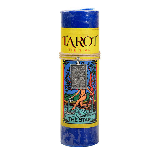 Tarot Card Candle - The Star