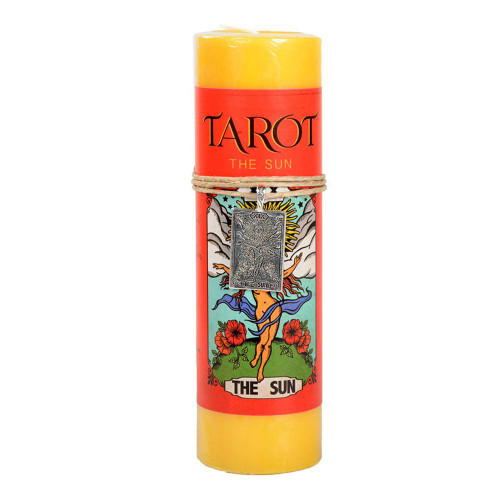 Tarot Card Candle - The Sun