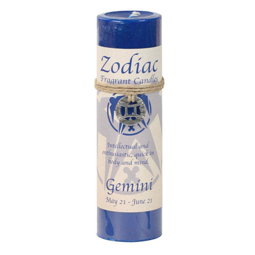 Zodiac Pillar Candle - Gemini