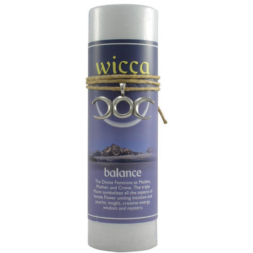 Wicca Candle - Balance (Triple Moon) Wicca Candle - Balance (Triple Moon)