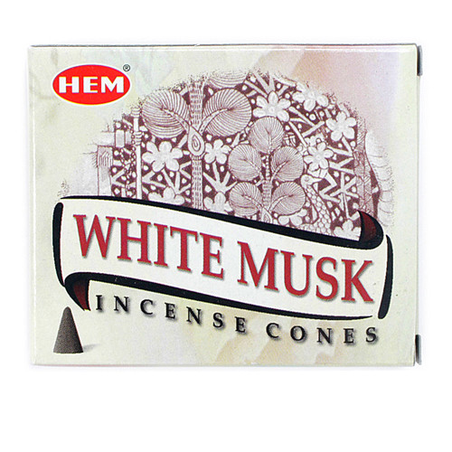 HEM White Musk Cones