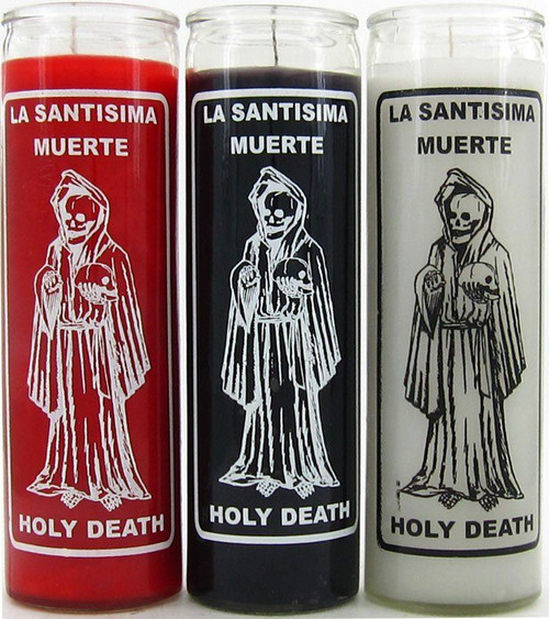 7 Day Candle - Holy Death (Santa Muerta)