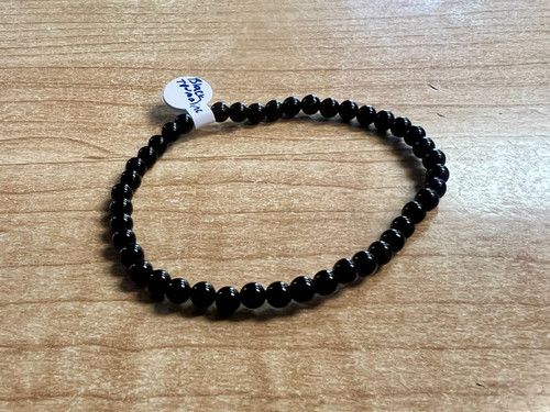 Black Tourmaline 4MM Bracelet