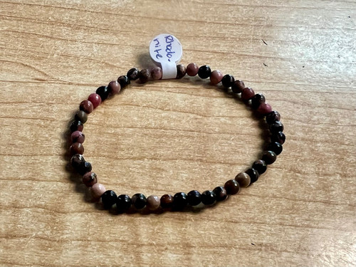 Rhodonite Bracelet 4MM