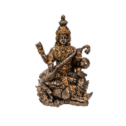 Hindu Goddess Saraswati SM statue