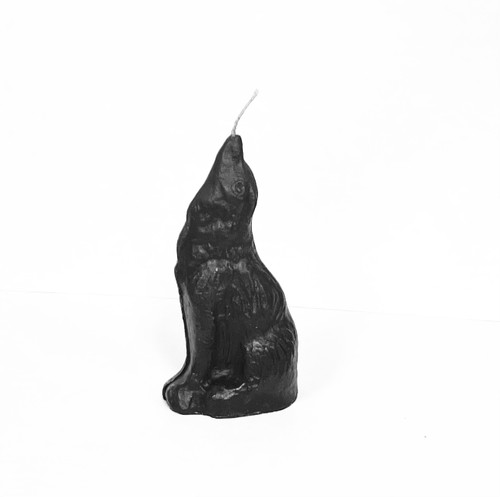 Wolf Figure Candle - Black Wolf Figure Candle - Black