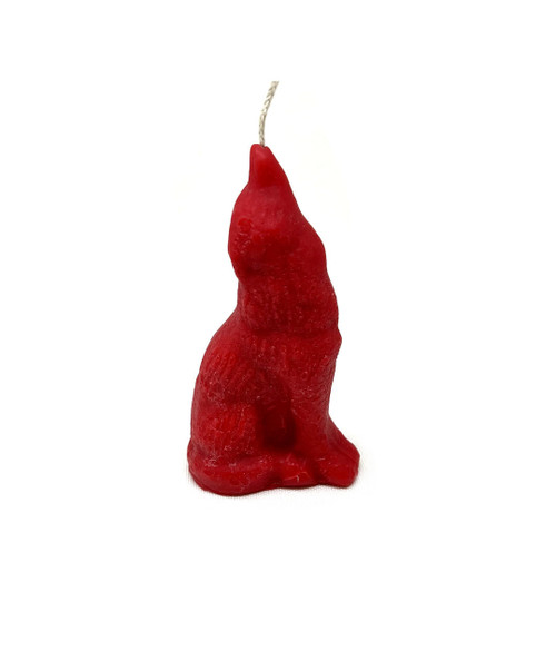 Wolf Figure Candle - Red Wolf Figure Candle - Red