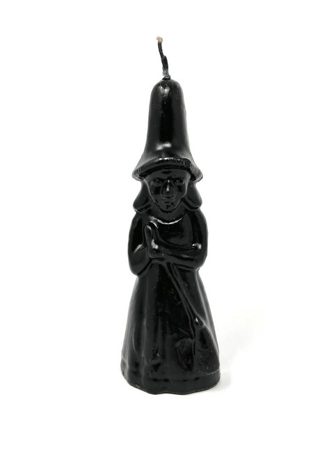 Witch Figure Candle - Black Witch Figure Candle - Black