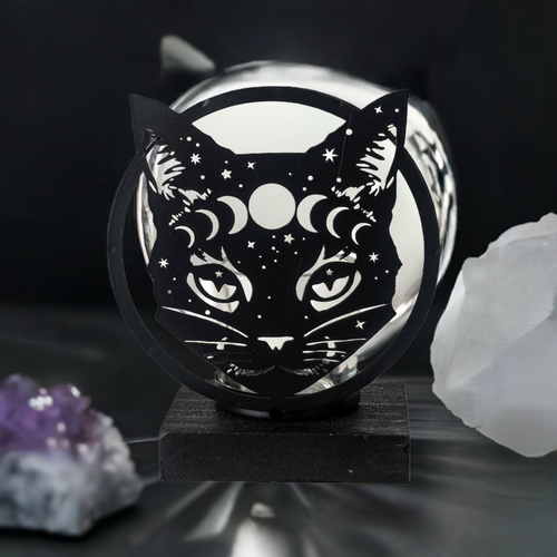 Celestial Cat Tealight Holder Celestial Cat Tealight Holder