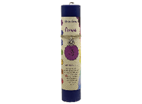 Pillar Chakra Candle - Crown Pillar Chakra Candle - Crown