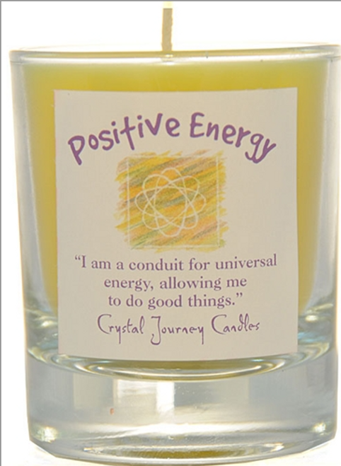 Soy Filled Votive Holder Herbal Magic - Positive Energy Soy Filled Votive Holder Herbal Magic - Positive Energy