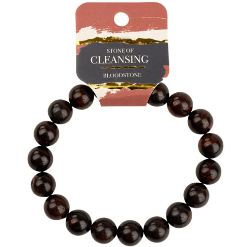 Bloodstone 8mm Bracelet 8 inch Bloodstone 8mm Bracelet 8 inch