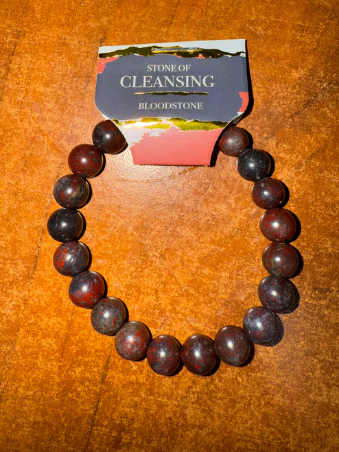 Bloodstone Energy Bracelet 8MM Bloodstone Energy Bracelet 8MM