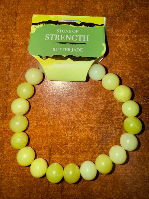 Butter Jade Energy Bracelet 8MM Butter Jade Energy Bracelet 8MM