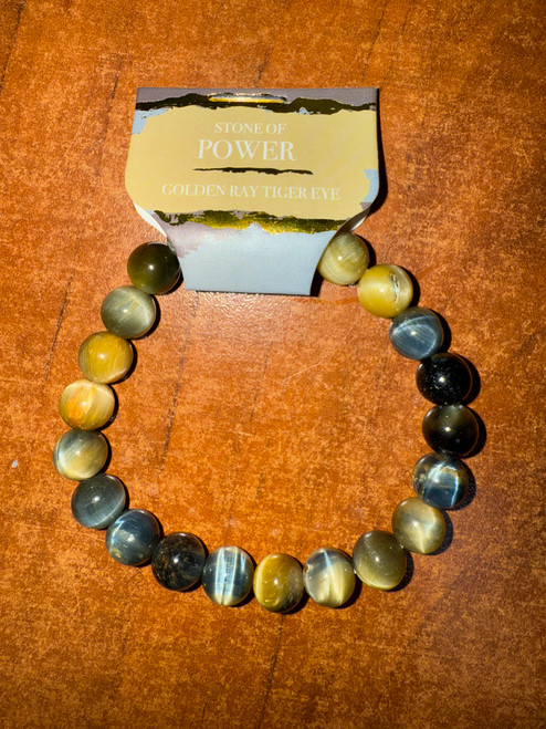 Fantasy Tiger's Eye Energy Bracelet 8mm Fantasy Tiger's Eye Energy Bracelet 8mm