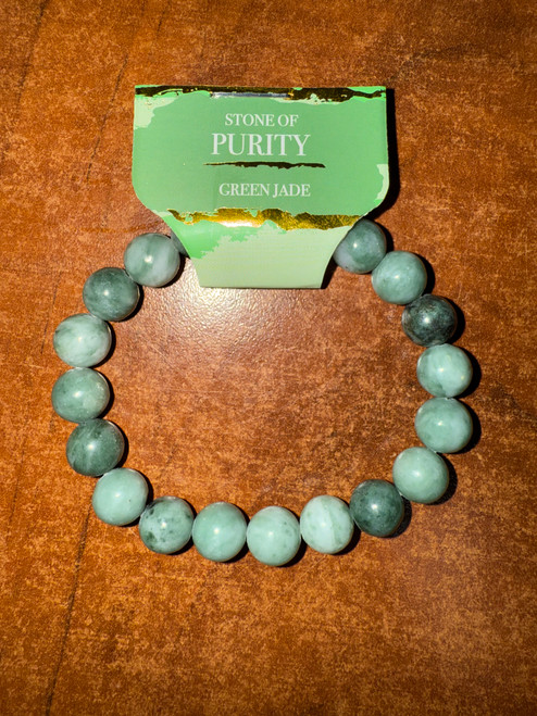 Green Jade Energy Bracelet 8mm Green Jade Energy Bracelet 8mm