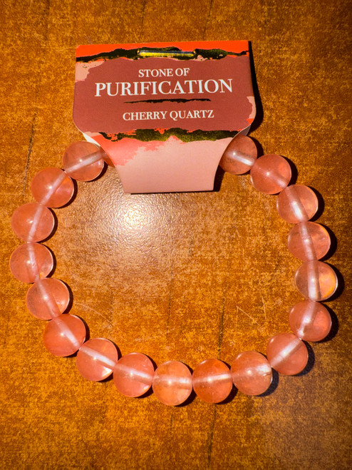 Cherry Quartz Energy Bracelet 8MM Cherry Quartz Energy Bracelet 8MM