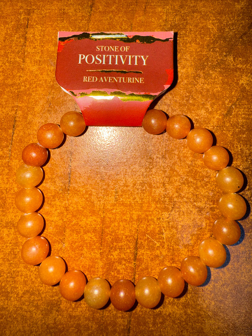 Red Aventurine Energy Bracelet 8mm Red Aventurine Energy Bracelet 8mm