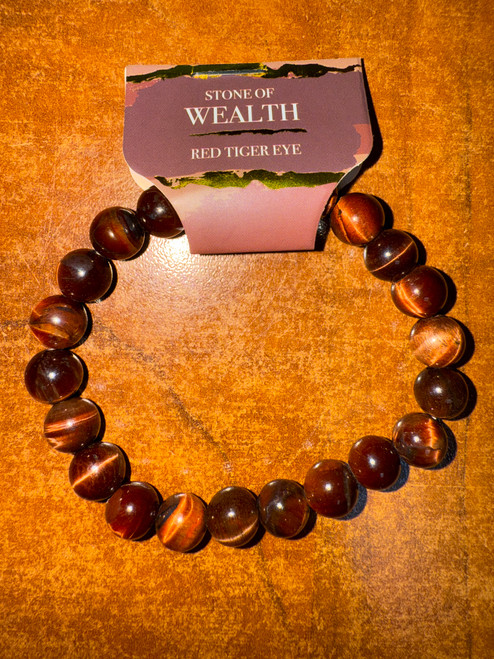 Red Tiger's Eye Energy Bracelet 8MM