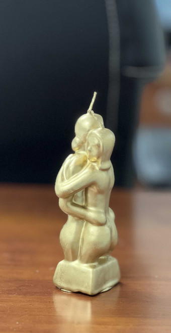 Erotic Couple Candle - Gold Erotic Couple Candle - Gold