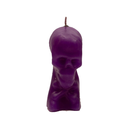 Skull Figure Candle - Purple Skull Figure Candle - Purple