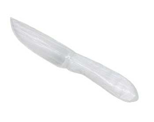 Selenite Athame 7 1/2" Selenite Athame 7 1/2"