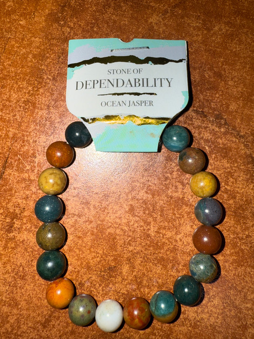 Ocean Jasper 8MM ST Bracelet