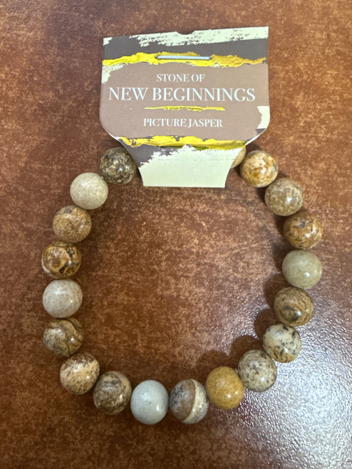 Picture Jasper 8MM Bracelet