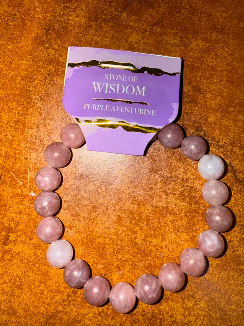 Purple Aventurine 8MM st bracelet