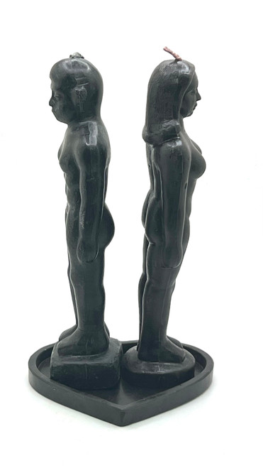 Back to Back Separation candle Black